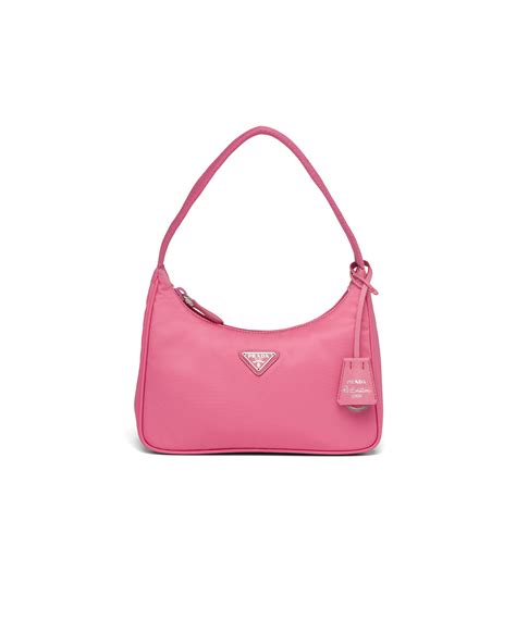 prada pink purse|small pink prada purse.